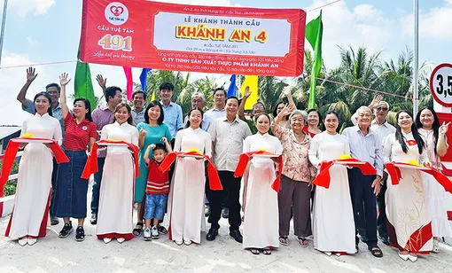 Vận động trên 350 triệu đồng xây dựng cầu giao thông nông thôn