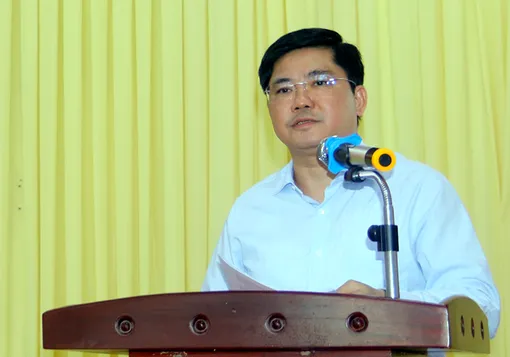 Ông Nguyễn Tuấn Anh dự hội nghị Ban Chấp hành Đảng bộ xã Hòa An