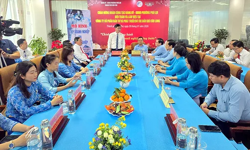 Phường Phú Lợi triển khai mô hình 'Tiếp doanh nghiệp tại doanh nghiệp'