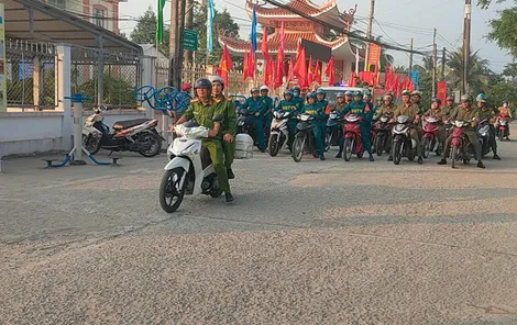 Tuyên truyền giữ vững trật tự an toàn giao thông trước, trong và sau Đại hội đại biểu toàn quốc lần thứ XIV của Đảng