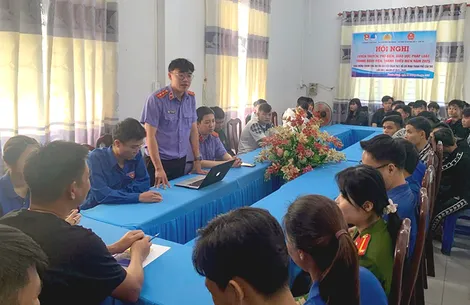 Giúp thanh, thiếu niên nâng cao ý thức chấp hành pháp luật