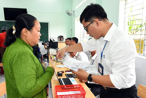 Phường Vĩnh Châu thực hiện nhiều mô hình giải quyết hồ sơ lưu động