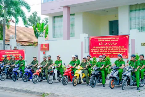 Kéo giảm nhiều loại tội phạm trên địa bàn phường Hưng Phú