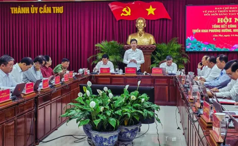 TP Cần Thơ phải là trung tâm dẫn dắt phát triển khoa học công nghệ, đổi mới sáng tạo và chuyển đổi số vùng ĐBSCL