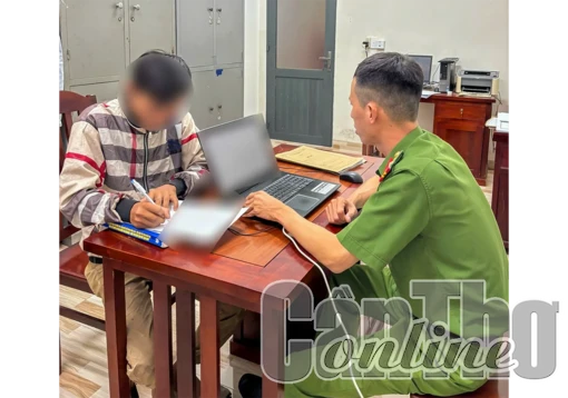 Bắt đối tượng đột nhập vào UBND xã Đại Ân 2 (cũ) để trộm cắp tài sản