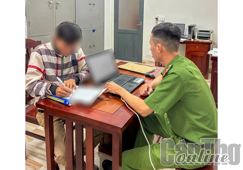 Bắt đối tượng đột nhập vào UBND xã Đại Ân 2 (cũ) để trộm cắp tài sản