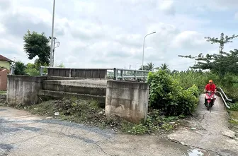 Dự án cầu Phó Thọ khu vực Bình Phó B vẫn chưa hoàn thành