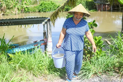 Ấp Giồng Chát “khát” nước sạch