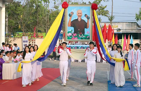 Hơn 700 vận động viên dự Đại hội Thể dục thể thao phường Long Bình lần thứ X