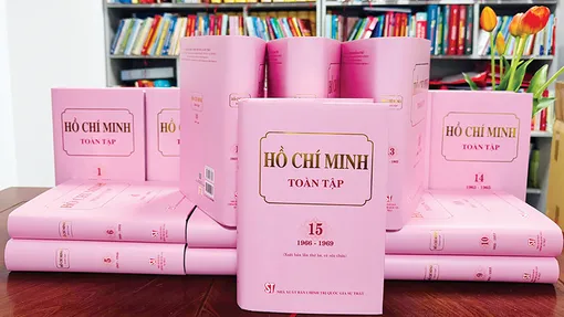 Nhiều ấn phẩm đặc biệt về Chủ tịch Hồ Chí Minh được tái bản dịp Đại hội XIV của Đảng