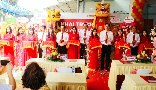 Agribank Chi nhánh Thoại Sơn An Giang khai trương trụ sở mới Phòng giao dịch Óc Eo