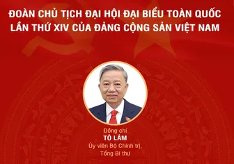 Đoàn Chủ tịch Đại hội đại biểu toàn quốc lần thứ XIV của Đảng Cộng sản Việt Nam