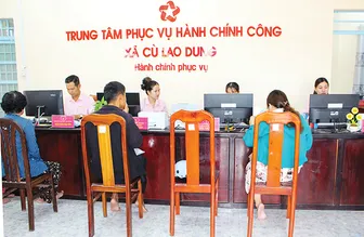 Cù Lao Dung "gặt hái" nhiều thành quả trong thực hiện mô hình chính quyền mới