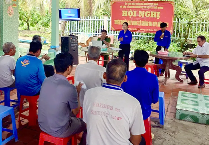 Chung tay xây dựng xã không ma túy