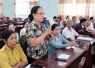 Phát huy dân chủ, góp phần xây dựng Đảng, chính quyền vững mạnh