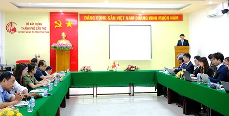 Khởi động dự án hợp tác kỹ thuật trong lĩnh vực thoát nước tại TP Cần Thơ