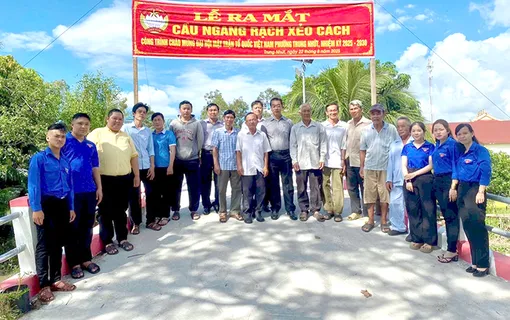 Tuổi trẻ Trung Nhứt chung sức xây dựng quê hương