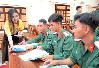 Tư vấn nghề cho 187 quân nhân xuất ngũ năm 2026