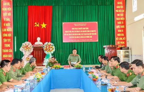 Giữ vững an ninh - trật tự, an toàn thông tin trên địa bàn thành phố