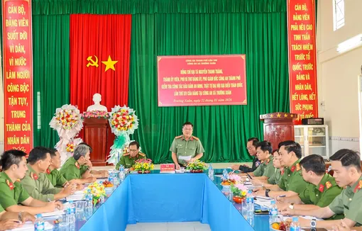 Giữ vững an ninh - trật tự, an toàn thông tin trên địa bàn thành phố