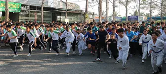 100% xã, phường tổ chức hoạt động thể dục, thể thao quần chúng trong tháng 3