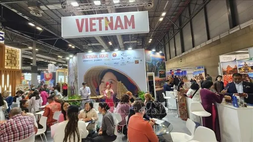 Gian hàng Việt Nam tạo dấu ấn tại FITUR 2026