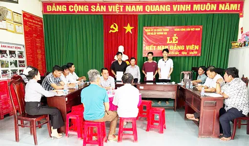 Đảng bộ xã Châu Thành thực hiện tốt các mặt công tác xây dựng Đảng