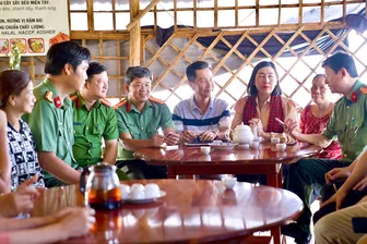  Xây dựng mô hình "4 an toàn" tại điểm du lịch cộng đồng cồn Sơn