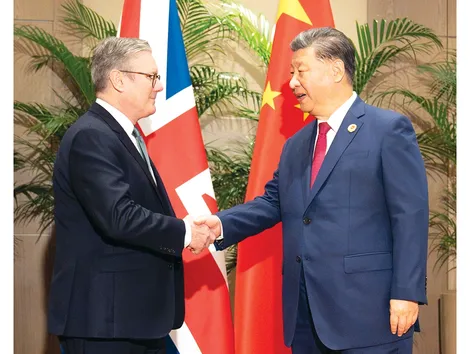 Anh tìm cách cải thiện quan hệ với Trung Quốc