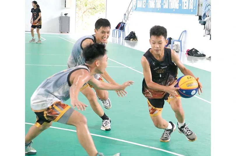 Tổ chức Giải Bóng rổ 3x3 mừng Xuân