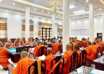 សមាគមព្រះសង្ឃសាមគ្គីស្នេហាជាតិទីក្រុងកឹងធើបូកសរុបការងារ ឆ្នាំ២០២៥