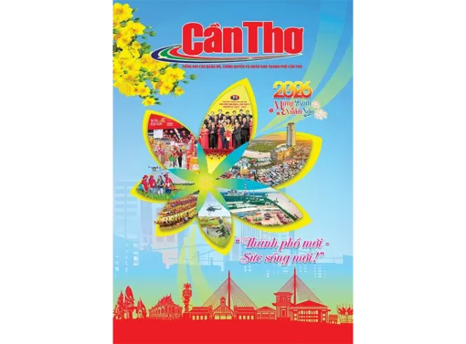 Mời quý độc giả đón đọc ấn phẩm Xuân Bính Ngọ 2026 của Báo và Phát thanh, Truyền hình Cần Thơ
