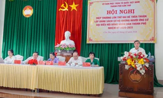 Lập danh sách sơ bộ 28 người ứng cử đại biểu Quốc hội và 153 người ứng cử đại biểu HĐND thành phố