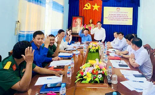 Các phường, xã lập danh sách sơ bộ những người ứng cử đại biểu HĐND