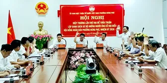 Hiệp thương lập danh sách sơ bộ những người ứng cử đại biểu HĐND phường Thới Long và phường Hưng Phú