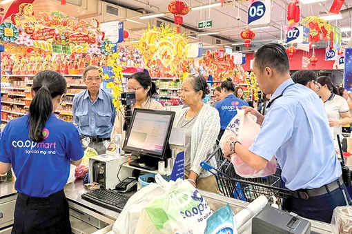 Các siêu thị thông tin về thời gian phục vụ Tết Nguyên đán 2026