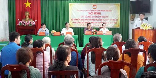 Giới thiệu ông Lê Quang Tùng và ông Nguyễn Tuấn Anh ứng cử đại biểu Quốc hội khóa XVI