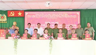 Thắt chặt an ninh, trật tự vùng giáp ranh phường Ngã Năm