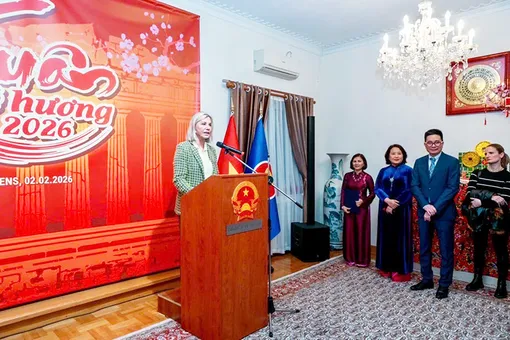 Thắt chặt tình đoàn kết cộng đồng và tình hữu nghị Việt Nam - Hy Lạp