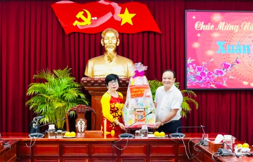 Ban Đại diện Giáo hội Báp-tít Việt Nam TP Cần Thơ thăm chúc Tết lãnh đạo thành phố