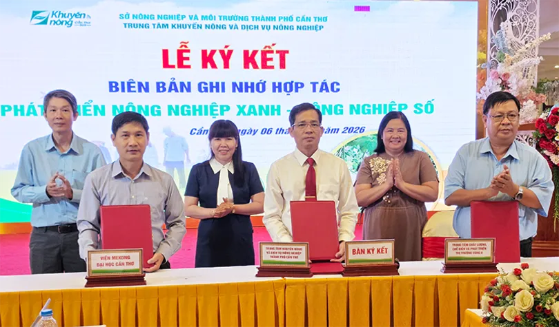 Thúc đẩy phát triển nông nghiệp xanh và chuyển đổi số trong nông nghiệp