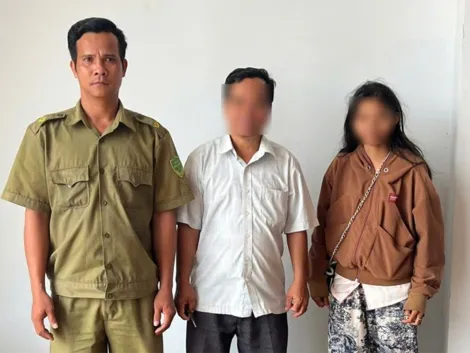 Công an xã Kế Sách đưa người đi lạc về gia đình an toàn