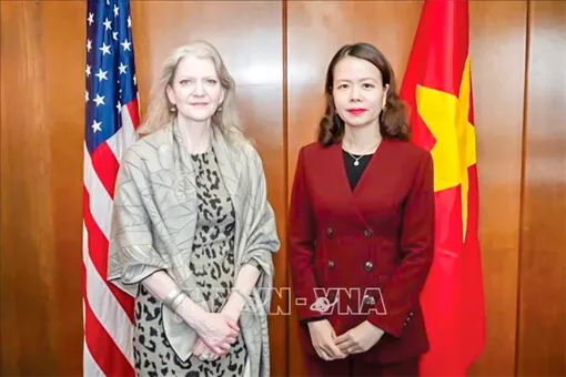 Việt Nam và Mỹ tăng cường hợp tác trong khuôn khổ Đối tác chiến lược toàn diện