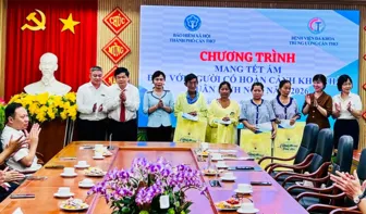 Mang Tết ấm đến với người có hoàn cảnh khó khăn