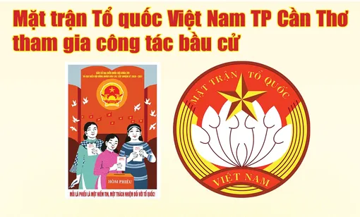 [INFOGRAPHICS] Mặt trận Tổ quốc Việt Nam TP Cần Thơ tham gia công tác bầu cử