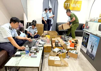 Phát hiện nhiều vụ vi phạm liên quan thuốc lá điện tử và hàng hóa không rõ nguồn gốc