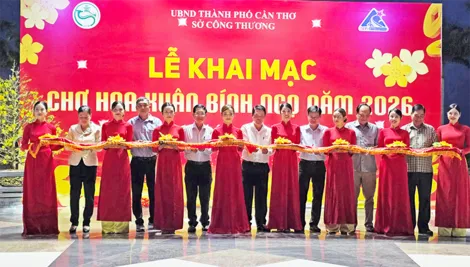 Khai mạc Chợ hoa Xuân Bính Ngọ năm 2026