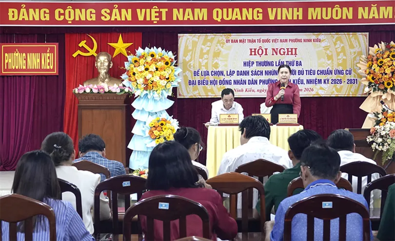 Các xã, phường hiệp thương lập danh sách những người đủ tiêu ứng cử đại biểu HĐND xã, phường