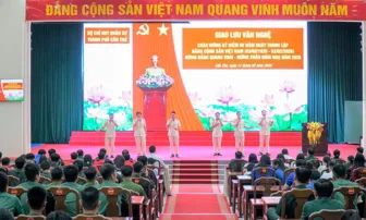 Bộ Chỉ huy Quân sự TP Cần Thơ tổ chức chương trình giao lưu văn nghệ