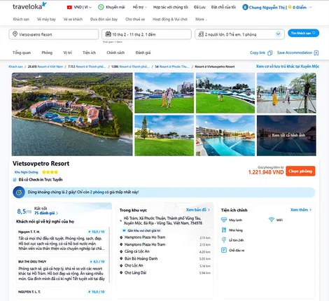 Top khách sạn Vũng Tàu cho kỳ nghỉ trọn vẹn - Gợi ý đặt phòng trên Traveloka